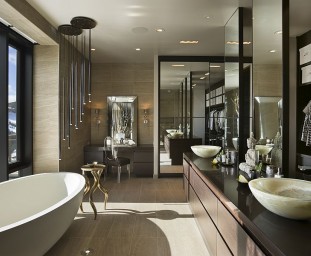 Kúpeľňa v štýle glamour