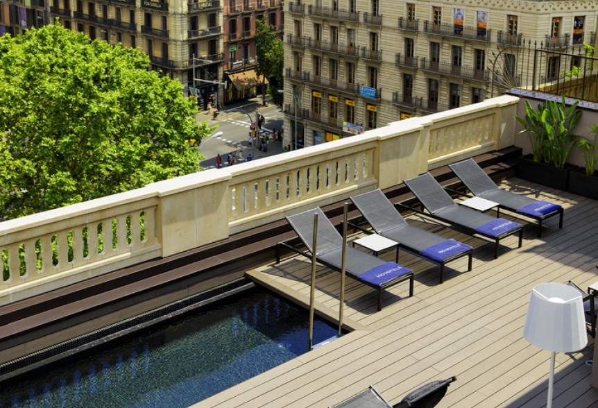 Urquinaona Plaza v Barcelone